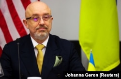 Архівна світлина. Тодішній міністр оборони України Олексій Резніков. Брюссель, 14 лютого 2023 року