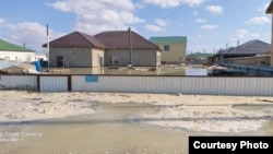 Атырау облусундагы Күлсары айылы. 5-апрель 2024-жыл