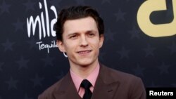 Том Холанд на 29-ите награди "Изборът на критиците", Санта Моника, Калифорния, 14 януари 2024 г.