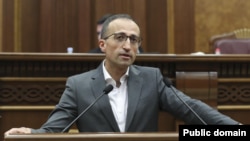 Armenia - Parliament deputy Arsen Torosian.