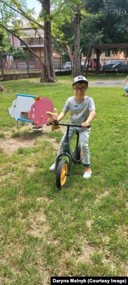 П'ятирічний Давид готується йти до садочка у Вероні