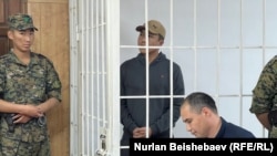 Аскат Жетиген соттук отурумда. 23-май, 2024-жыл.