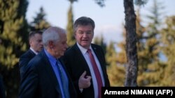 Ndërmjetësuesit e dialogut Kosovë-Serbi, Josep Borrell dhe Mirosllav Lajçak. Fotografi nga arkivi. 