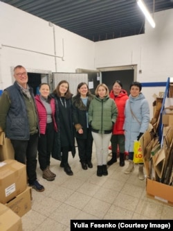 Юлія Фесенко займається волонтерством та збором допомоги для України