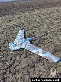 Збитий українськими військовими розвідувальний БПЛА «Zala»