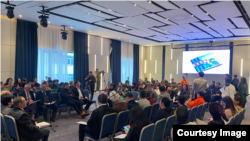 Участники конференции «Контент на кыргызском для детей».