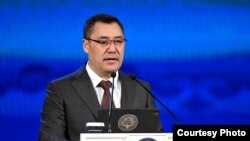 Садыр Жапаров. 