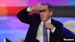 Министърът на външните работи на Русия Сергей Лавров