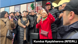 "Дордой" базарынын соодагерлеринин митинги. 30-ноябрь, 2023-жыл. 