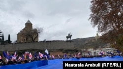 9 დეკემბერი. თბილისი. მარში „შენი ხმა ევროკავშირს"