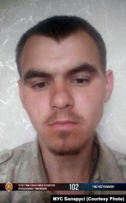 Жыхар Бабруйску Яўген Камянькоў, якога ў ліпені 2022 году абвясьцілі ў вышук у Беларусі. Фота МУС Беларусі