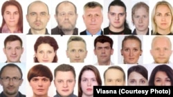 Фігуранты справы «аналітыкаў Сьвятланы Ціханоўскай». Ілюстрацыйны каляж 