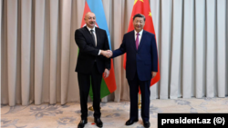 Չինաստանի և Ադրբեջանի նախագահներ Սի Ծինպին և Իլհամ Ալիև, արխիվ