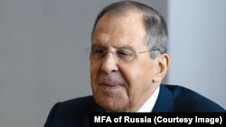 Министърът на външните работи на Русия Сергей Лавров