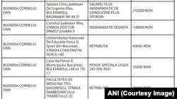 Corneliu Blendea are salariu, indemnizații, retribuții și pensie specială.