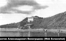 Краєвид на Карадазьку біологічну станцію з моря