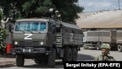 Військові РФ у Мелітополі в липні 2022 року, ілюстраційне фото