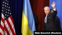 Џо Бајден за време на дводневната посета на Киев, 22.07.2009