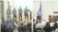 Armenia - Archbishop Bagrat Galstanian and his supporters stand trial in Yerevan, October 9, 2025.
