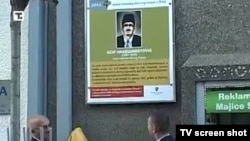 Spomen obeležje sa Aćif-efendiji u centru Novog Pazara