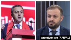 Комбинированная фотография: Ишхан Сагатялян (слева) и Геворк Папоян. 