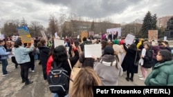 8 наурыз күнгі шара. Алматы, 2022 жыл.