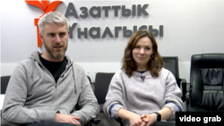 Ховард Эймос и его супруга Анна Макеева.