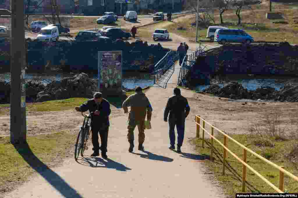 Район Болгарка у Вознесенську майже відрізаний від решти міста &ndash; залишився тільки пішохідний міст
