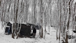 Surova zima za migrante u šumi kod Velike Kladuše