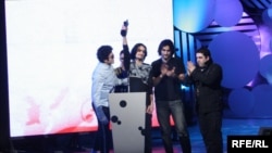 «Դորիանս» խումբը երաժշտական մրցանակաբաշխության ժամանակ, արխիվ