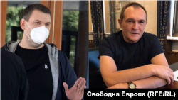 Делян Пеевски (вляво) и Васил Божков. Колаж.