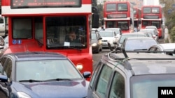 Во јавниот градски превоз учествуваат само автобусите на Јавното сообраќајно претпријатие Скопје, приватните автобуси не возат од лани во ноември.