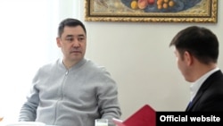 Садыр Жапаров. 