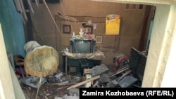 Комната в пострадавшем доме.