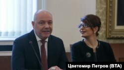 Николай Габровски и Десислава Атанасова.