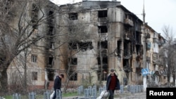 Мариупол шаары. 18-апрель, 2022-жыл. 