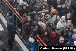 Проводы мобилизованных, Томск