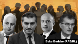 Слева направо: Дмитрий Хундадзе, Михаил Кавелашвили, Гурам Мачарашвили и Созар Субари (коллаж)