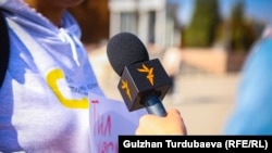 Бишкекте өткөн сөз эркиндигин коргогон митинг, 14-октябрь, 2022-жыл.