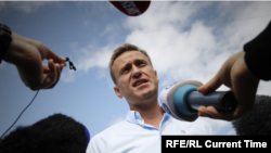 Алексей Навални говори пред медии