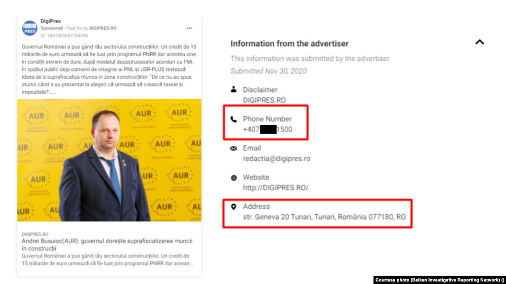 The proof that some so-called independent sites are connected to AUR