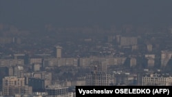 Бишкектеги ыш. Январь, 2020-жыл.