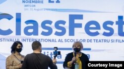  Svetlana Tîrțău, directoarea festivalului ClassFest 2021, Chișinău, noiembrie 2021