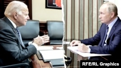 Владимир Путин и Џо Бајден 