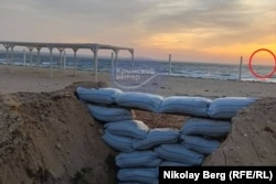 Вогнева точка на кримському узбережжі