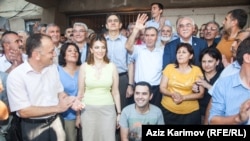 Cəmil Həsənli Milli Şura üzvləri arasında