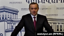 Секретарь Совета безопасности Армении Армен Григорян (архив)