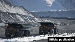 Месторождение Кумтор. Ноябрь 2021 года.