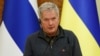Президент Фінляндії Саулі Нііністьо у Києві, січень 2023 року