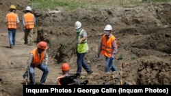 Muncitori străini în construcțiile din România